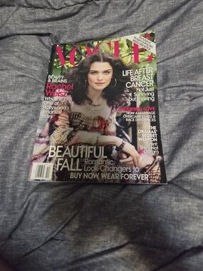 Vogue Coffee Table Book - Pink, Green, Cream October 2008 issue